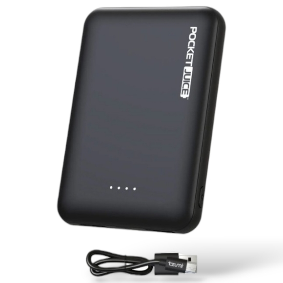 Tzumi PocketJuice 4000 Portable Cellphone/Tablet Battery High Speed Charger NIB - Picture 5 of 7